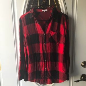 Red buffalo plaid